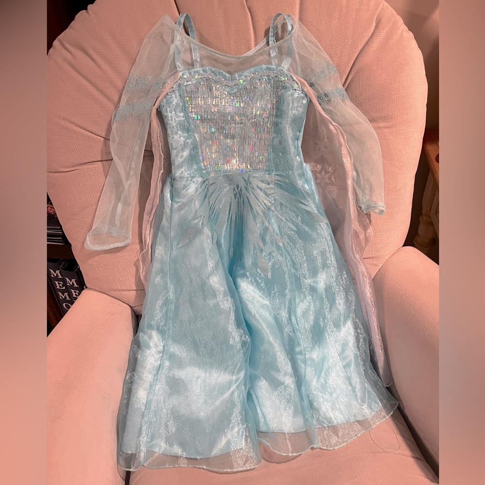 Beautiful frozen Elsa costume from Disney store